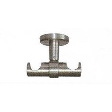 Supporto a soffitto girevole doppio in acciaio inox