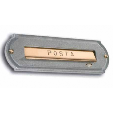 Bocchetta lettere in pietra serena mm290x90 (200x35 foro)